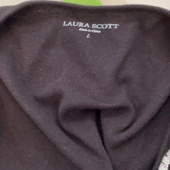 LAURA SCOTT PULLOVER TOP NWOT SIZE LARGE - Picture 4 of 5